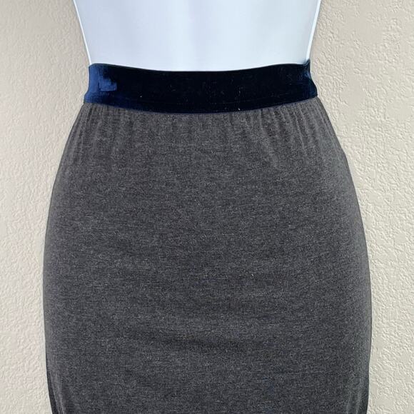 T Alexander Wang Chamoisee Gray Twisted Bubble Knee Length Mini Skirt XS/Small - Picture 5 of 12